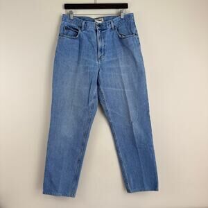 L.L. Bean Jeans Men's 35x32 (Act 34x30) Natural Fit Straight Leg Denim